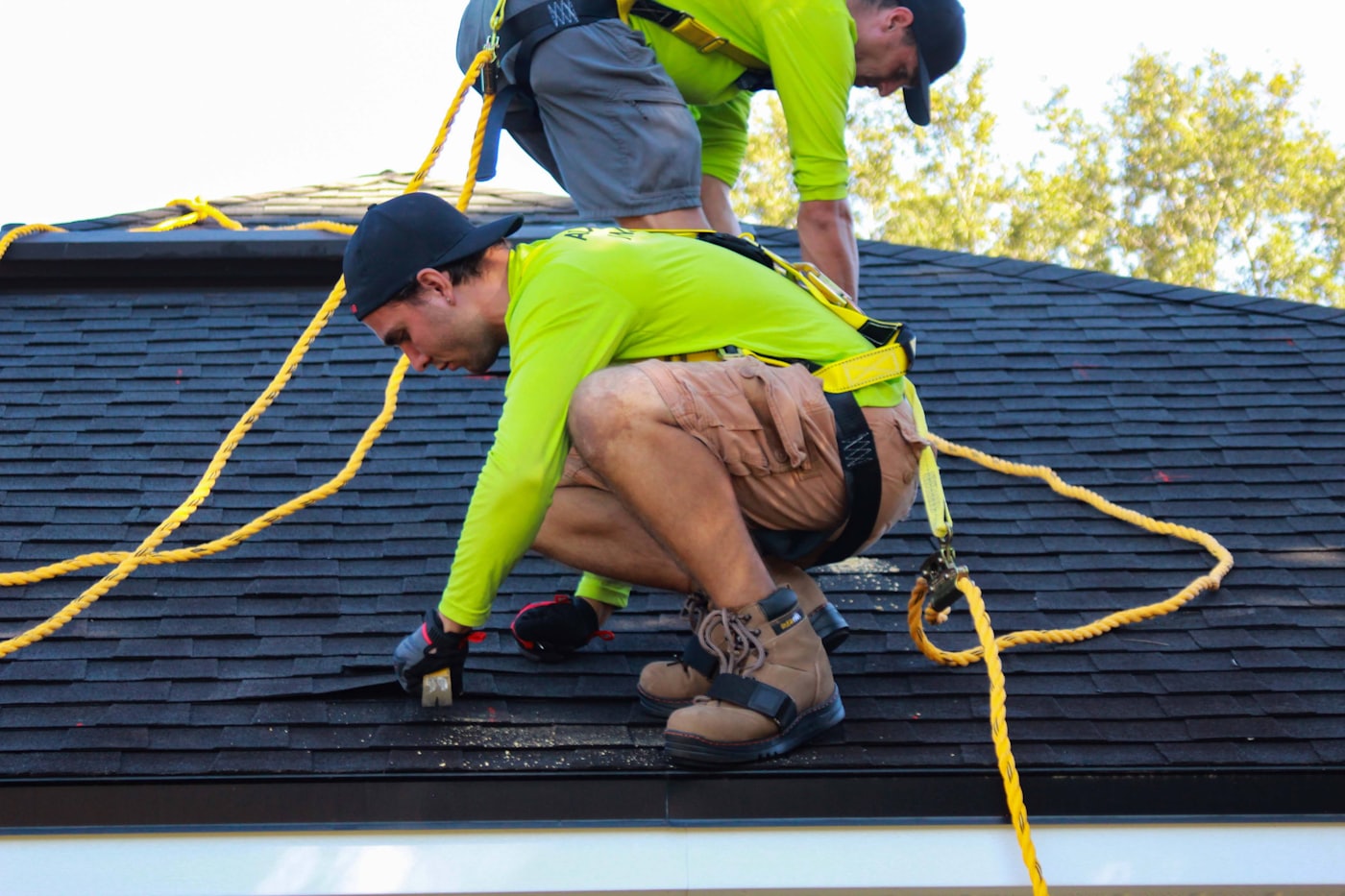 North Carolina rooftops